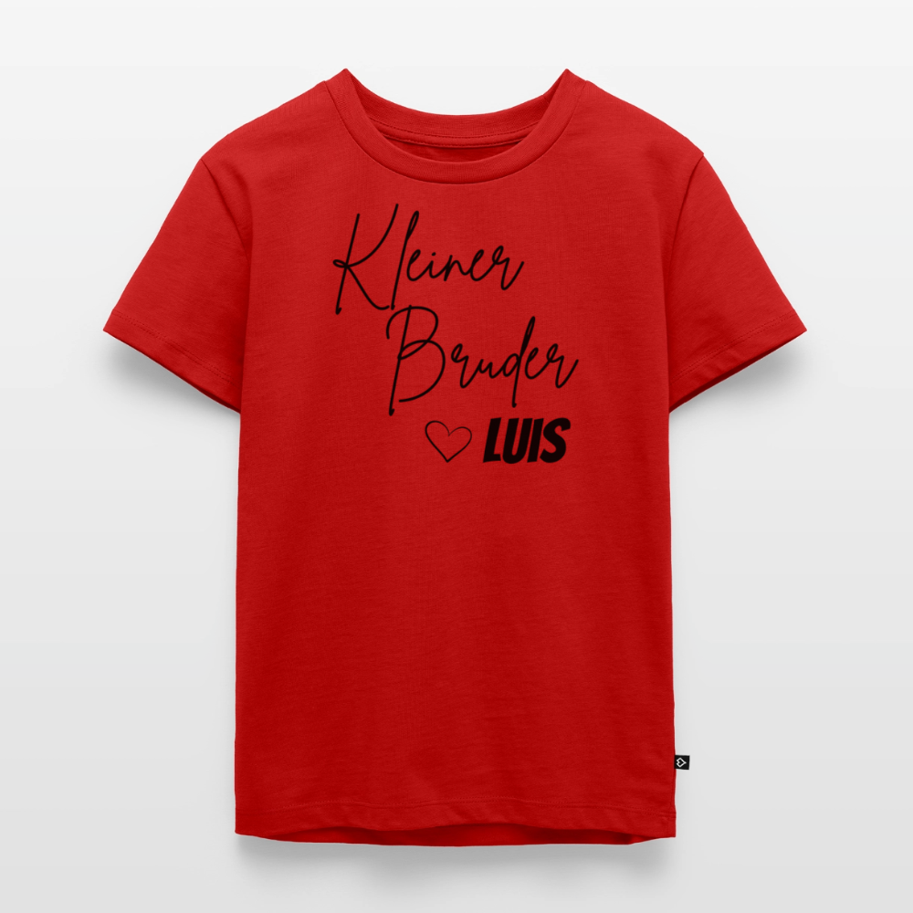 Geschwistershirt Kleiner Bruder - Rot