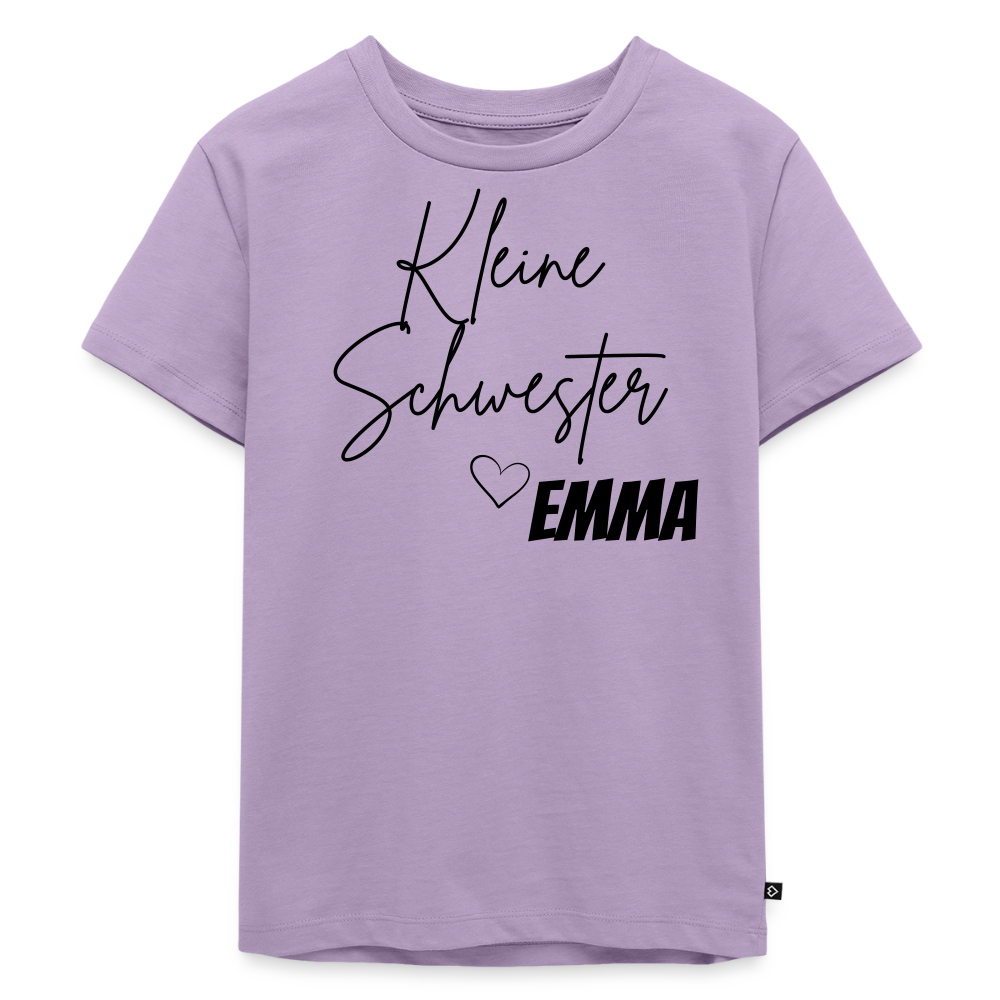 Geschwistershirt Kleine Schwester - Lavendel