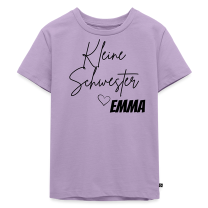 Geschwistershirt Kleine Schwester - Lavendel