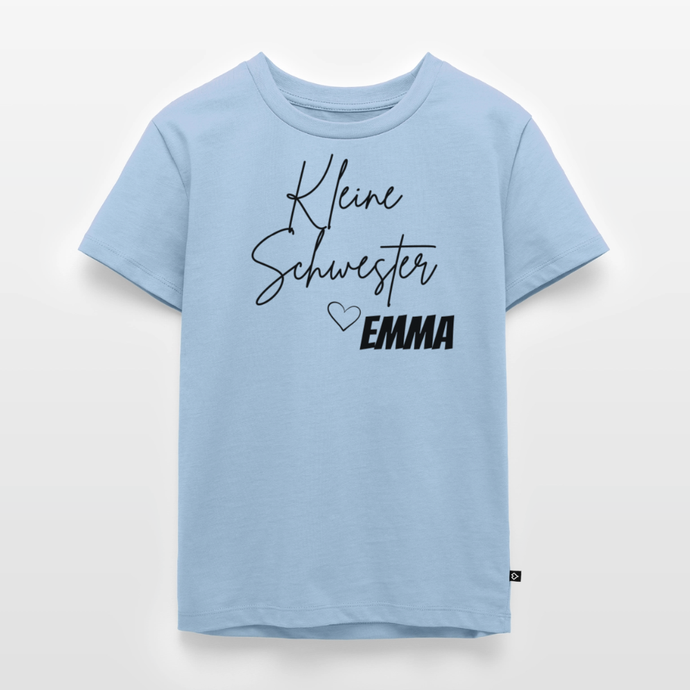 Geschwistershirt Kleine Schwester - Hellblau