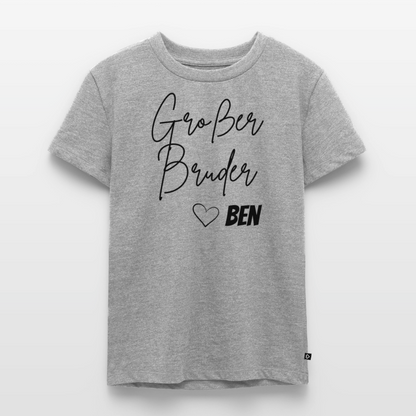 Geschwistershirt Großer Bruder - Grau meliert