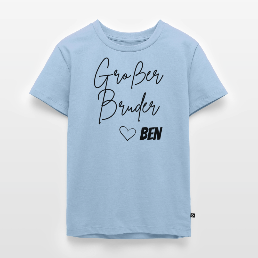 Geschwistershirt Großer Bruder - Hellblau
