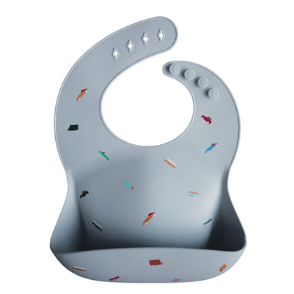 mushie BIB weiches Silikon Auffanglätzchen Sunshine
