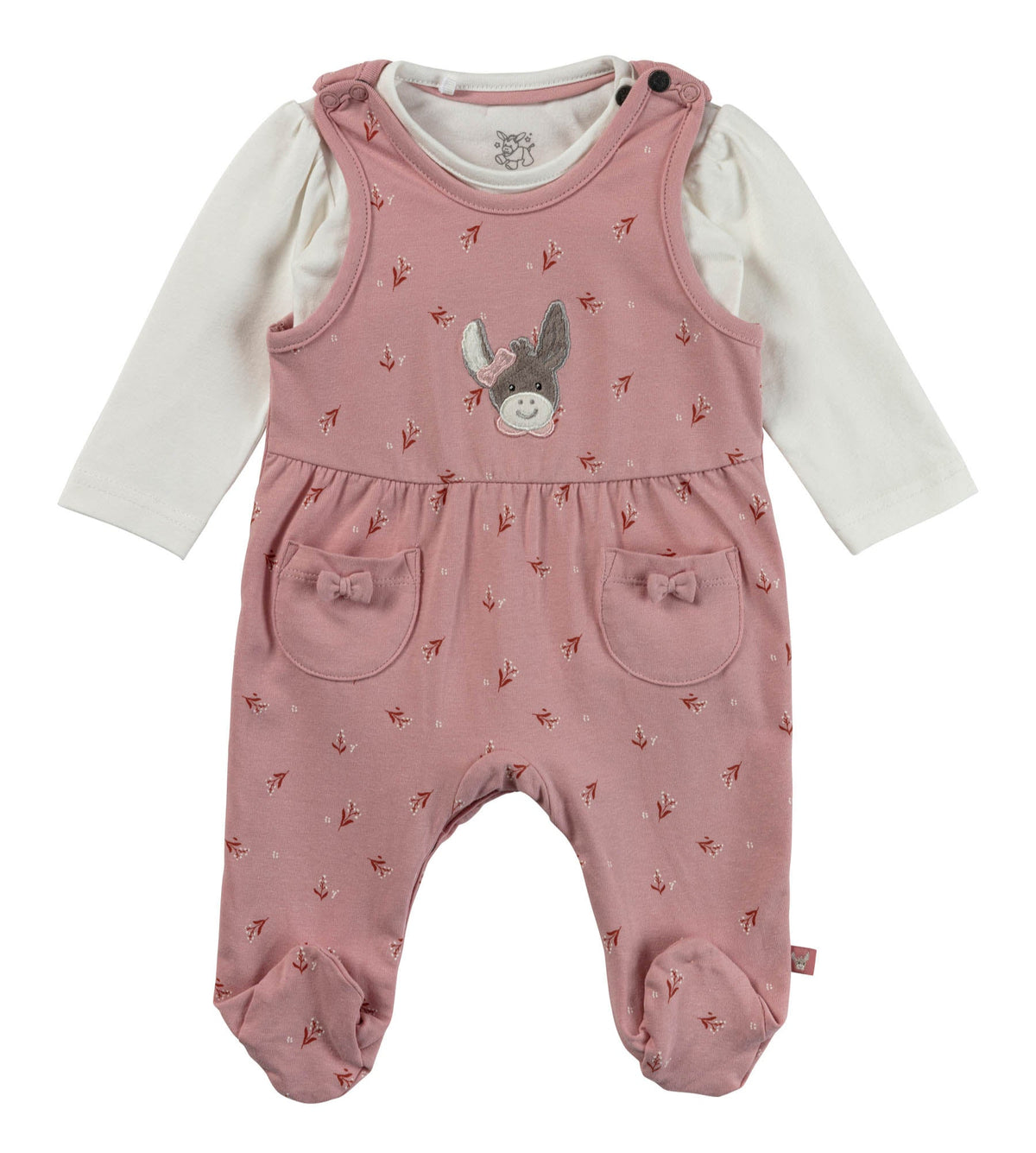 Sterntaler Jersey Stramplerset Esel Emmi Mattrosa