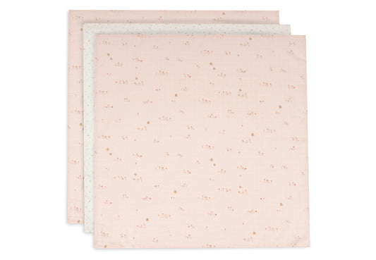 Jollein Mulltücher 70x70cm Pretty Picnic 3er Pack