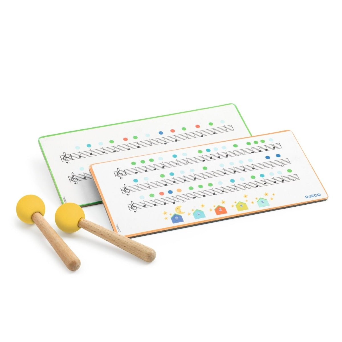 Djeco Musikinstrument Animabo Zungentrommel 5J+