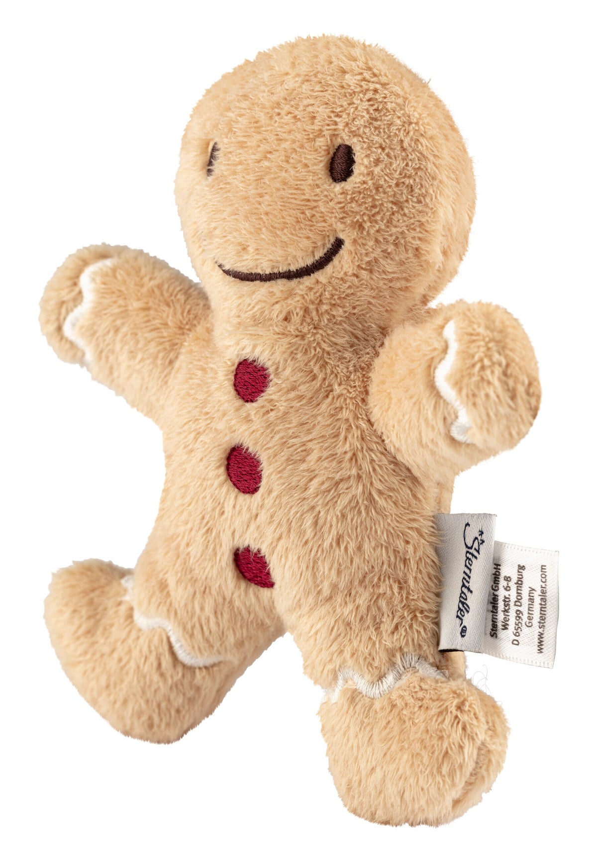 Sterntaler Babygreifling Weihnachten mit Rassel oder Knisterpapier 0M+