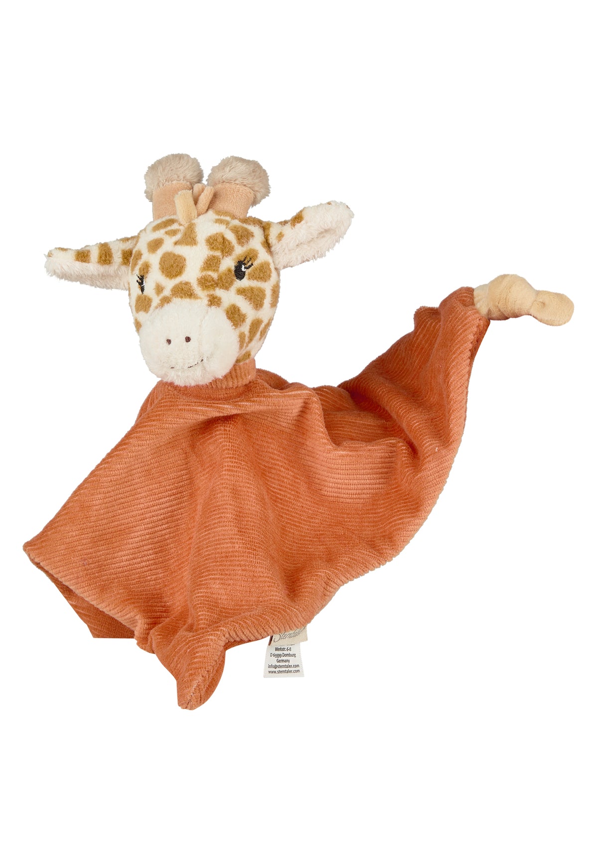Sterntaler Baby Schmusetuch 0+ Giraffe Kaya Goldbraun