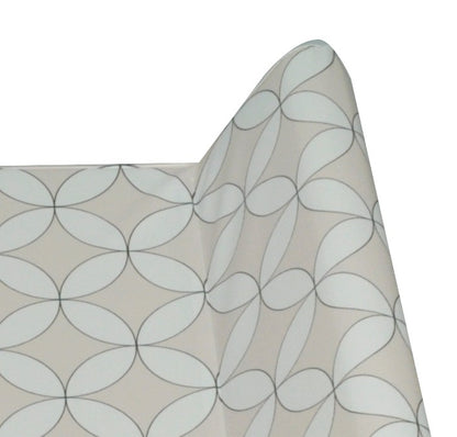 Asmi Schmale Keil Wickelauflage Ornamente rosa 50 X 70cm