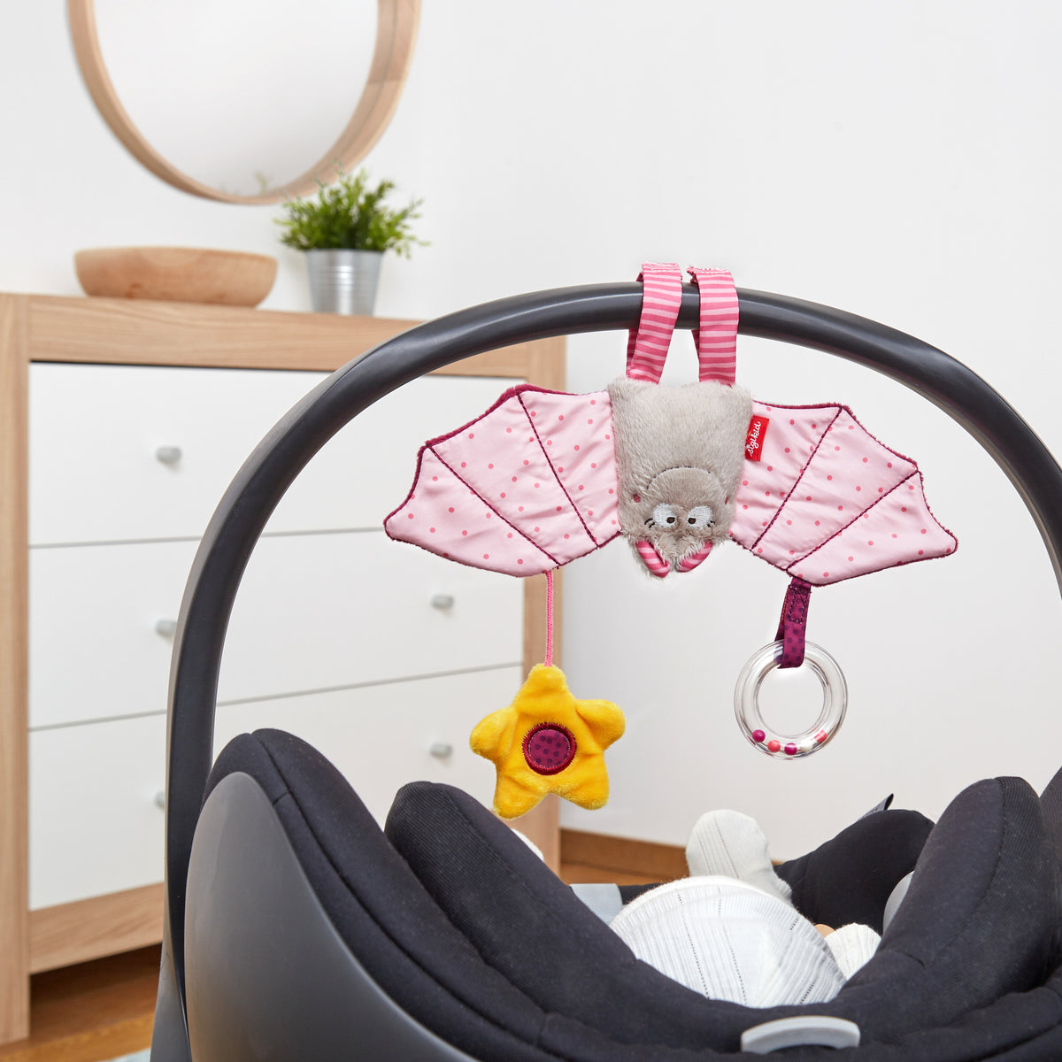 Sigikid Anhänger Fledermaus Rosa