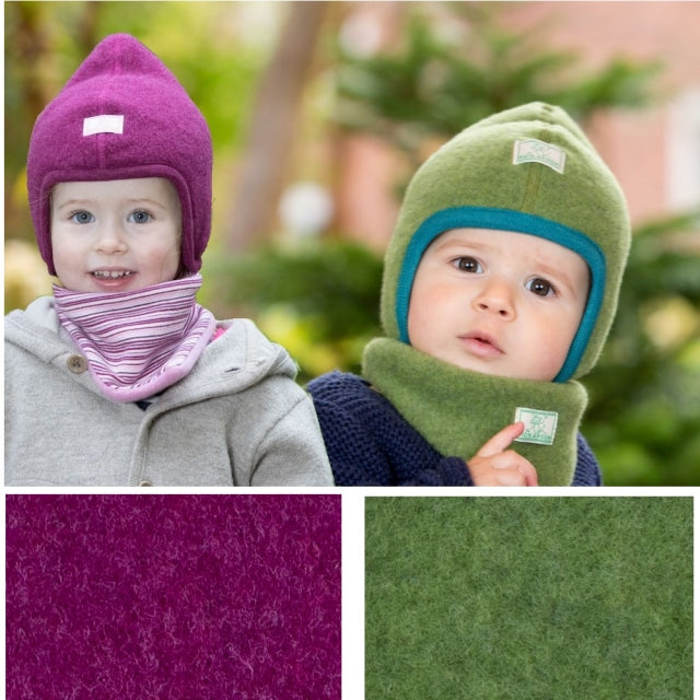 Pickapooh Merino Wollvlies Mütze Flora