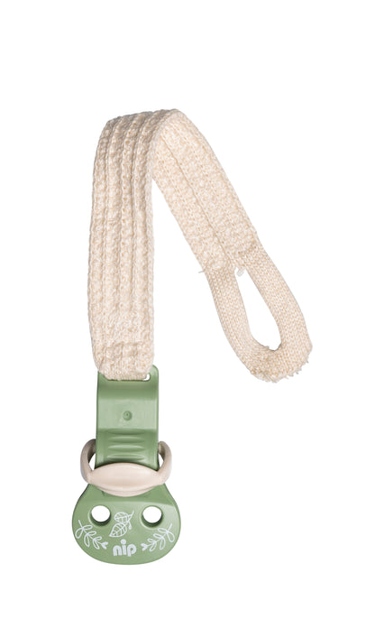 Nip Schnullerband Textil für Schnuller mit Ring