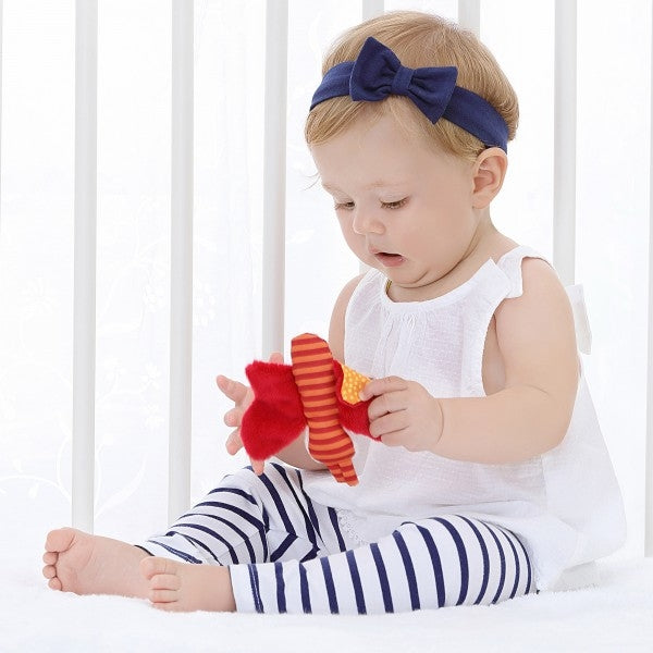 Sigikid Greifling Knister Schmetterling Rot