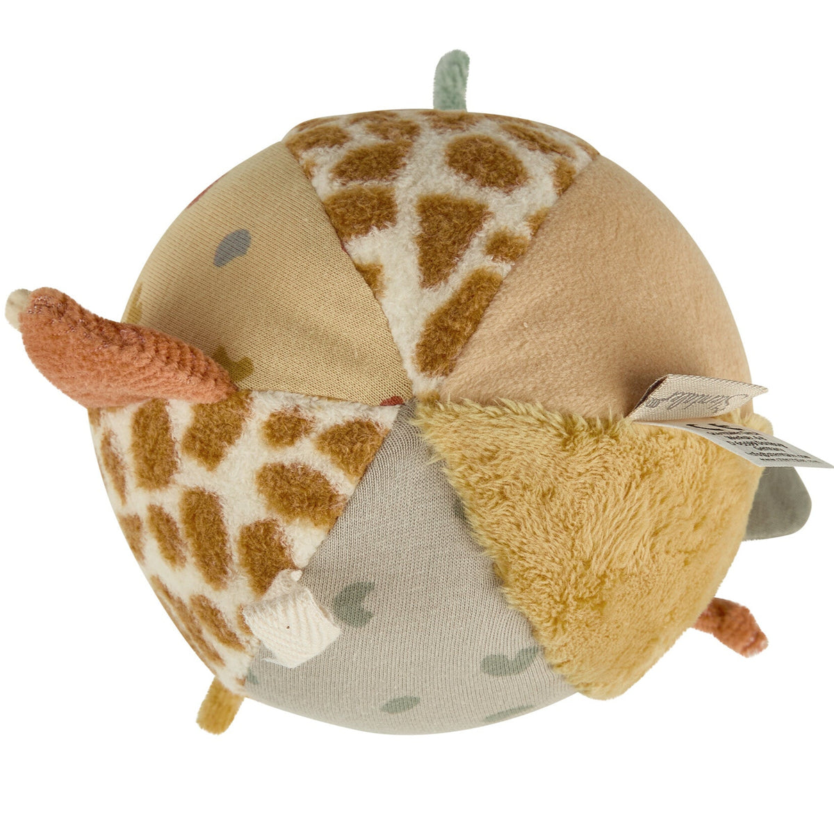Sterntaler Baby Spielball Stoffball Safari Natur Gelb