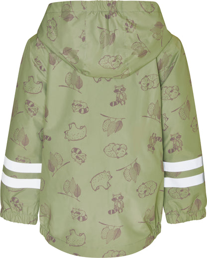 Playshoes Kinder Regenjacke Wald grün