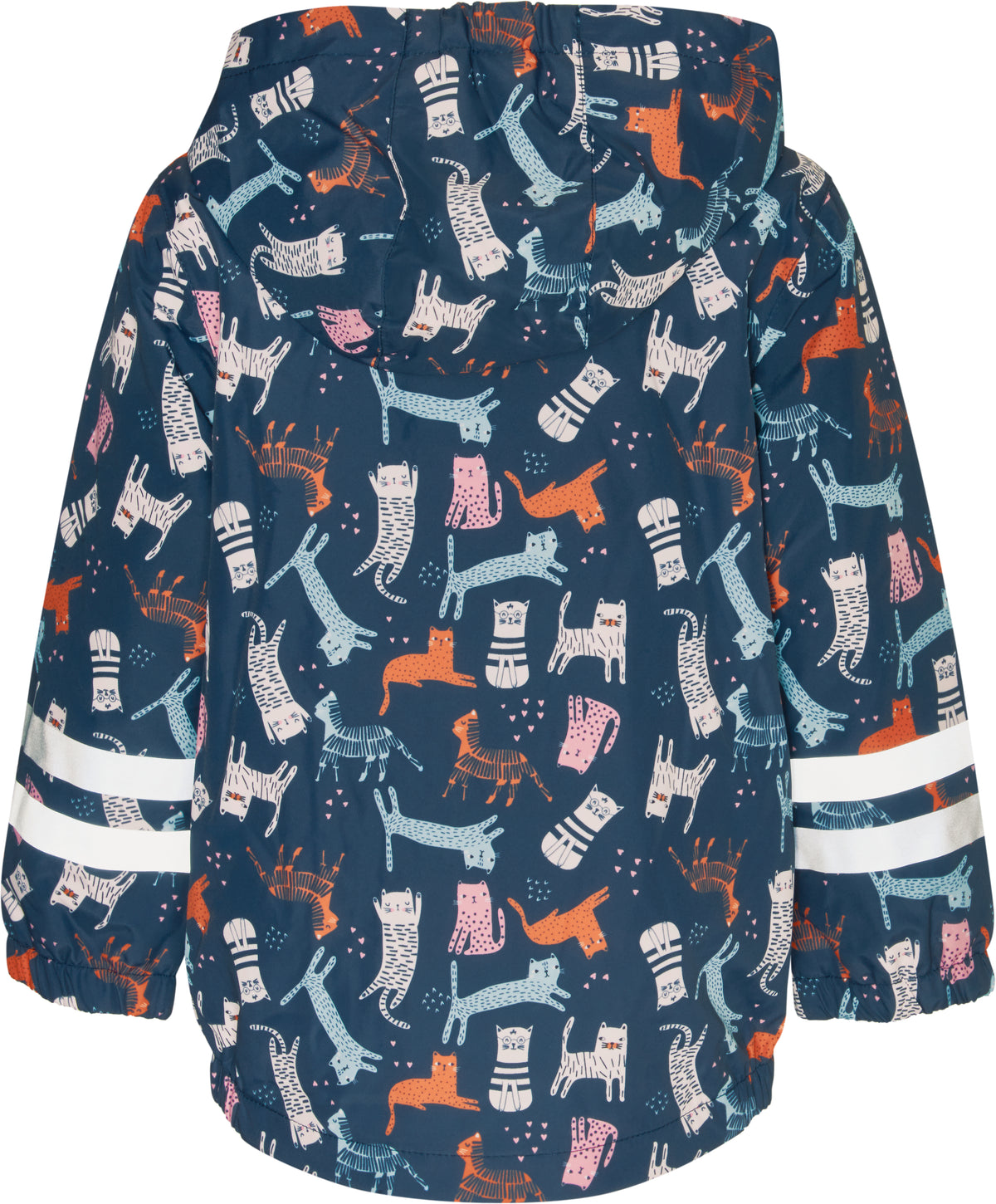 Playshoes Kinder Regenjacke Katzen Allover