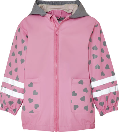Playshoes Kinder Regenjacke Katze Rosa