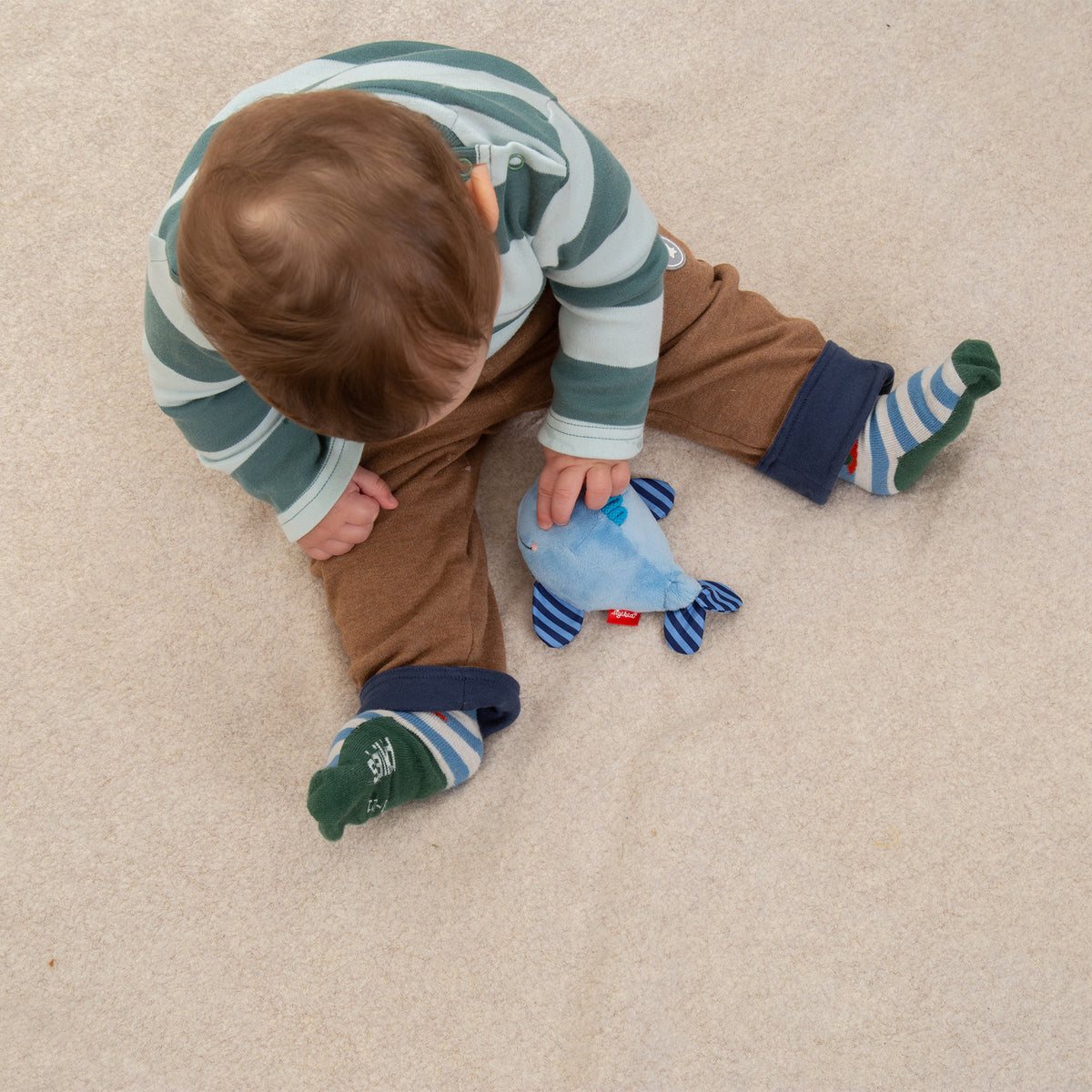 Sigikid Greifling Wal Blau 0m+