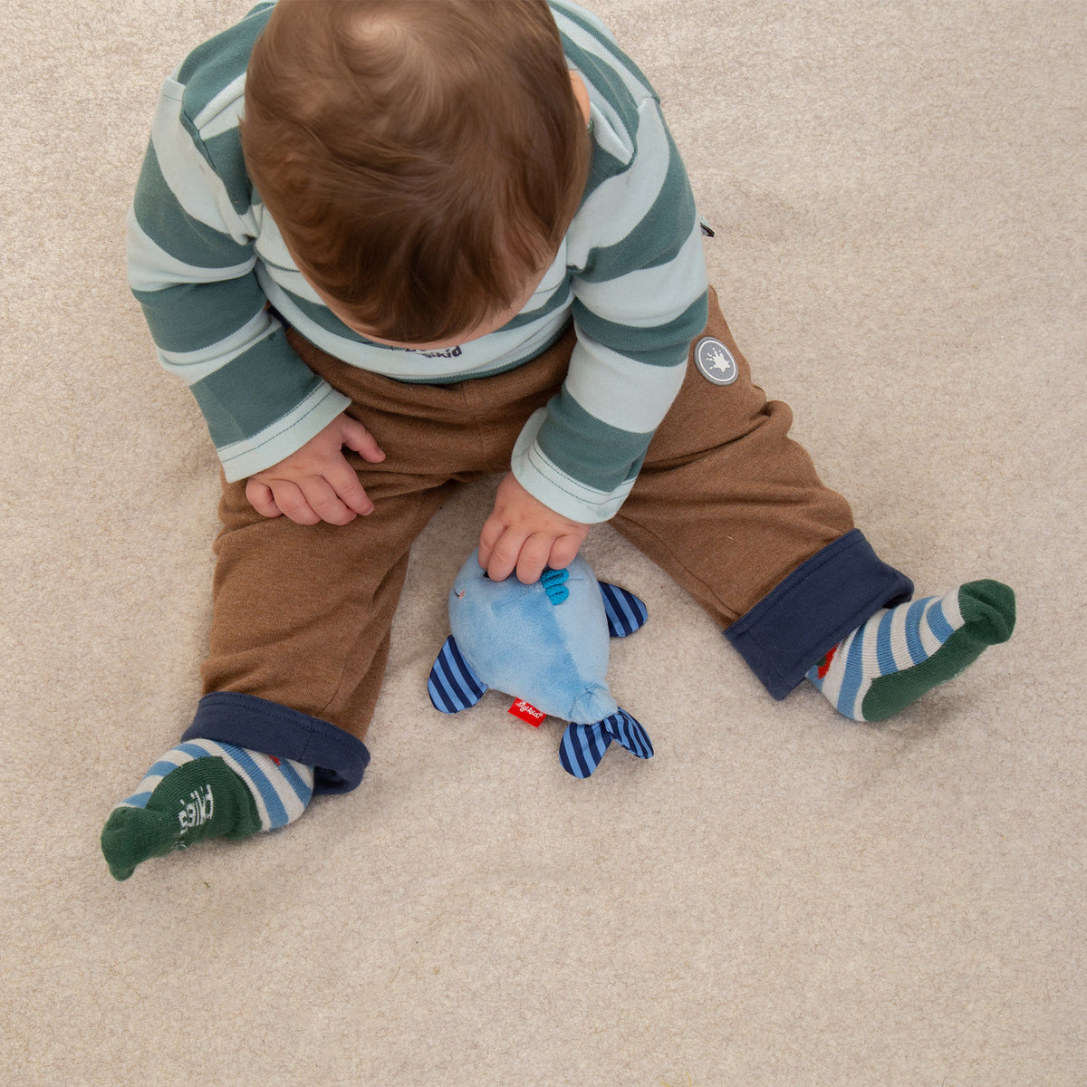 Sigikid Greifling Wal Blau 0m+