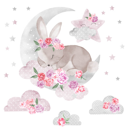 wall stickers > flowers
