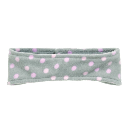 Playshoes Fleece Kinder Stirnband Rosa Punkte