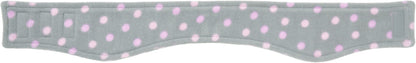 Playshoes Fleece Kinder Stirnband Rosa Punkte
