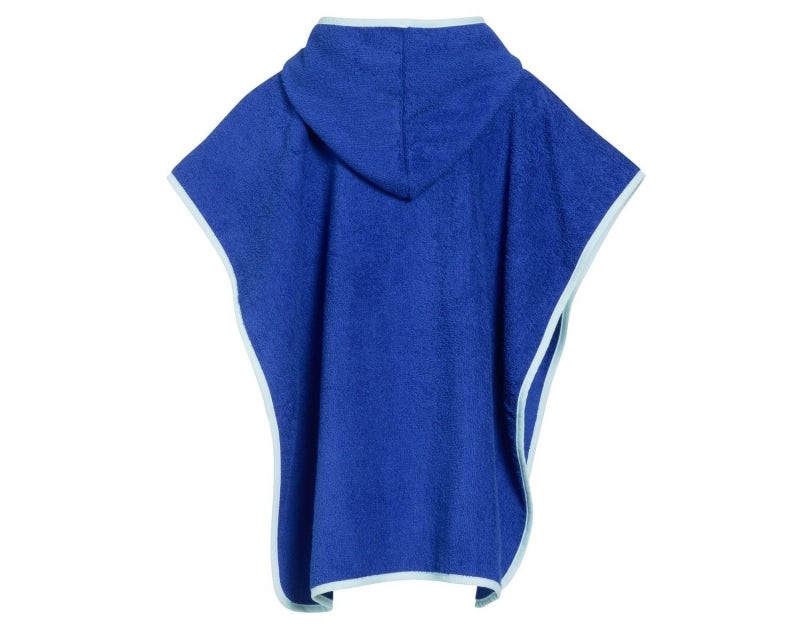 Playshoes Frottee Poncho Hai Blau