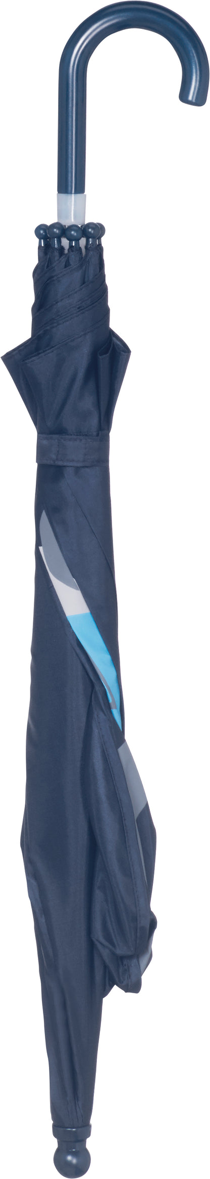 Playshoes Regenschirm Baustelle Blau