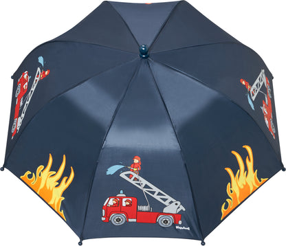 Playshoes Regenschirm Feuerwehr