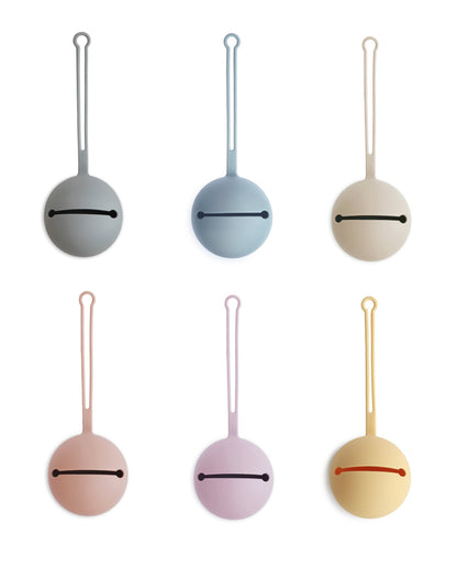 mushie Paci Case Silikon Schnullerbox Schnullerkugel