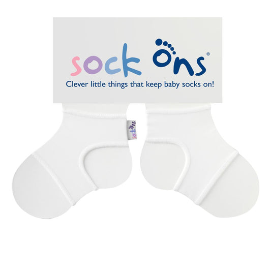 SockOns Sockenhalter Uni Weiß