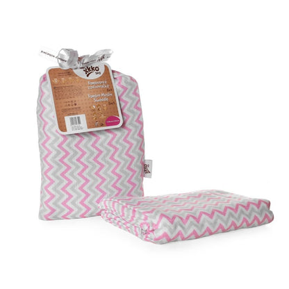 XKKO Pucktuch Swaddle Wickeltuch aus BambusMusselin 120x120 cm