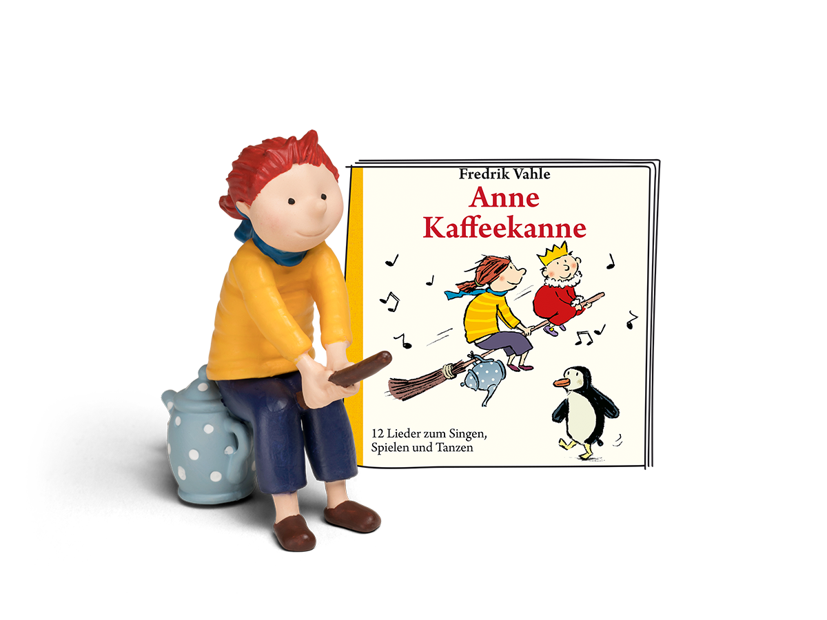 tonies Hörfigur für Toniebox: Anne Kaffeekanne 12 Lieder zum Singen, Spielen und Tanzen