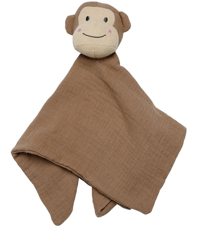 Jabadabado Baby Schmusetuch Äffchen braun