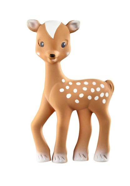 Vulli Fanfan le faon 2er Geburtsset Beißfigur Reh  + Schmusetuch m Schnullerband