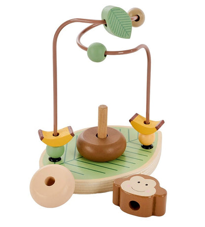 Jabadabado Baby Motorikschleife Äffchen & Banane
