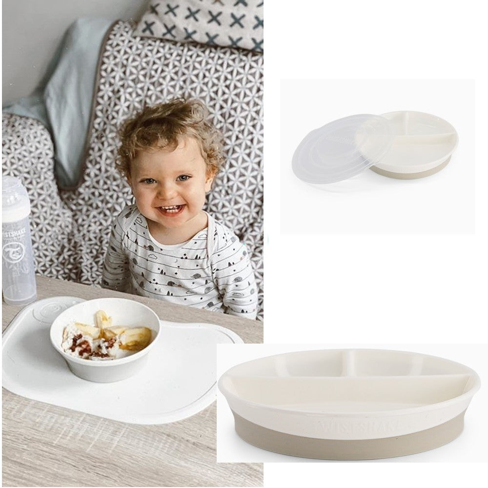 Twistshake Divided Plate Geteilter Babyteller