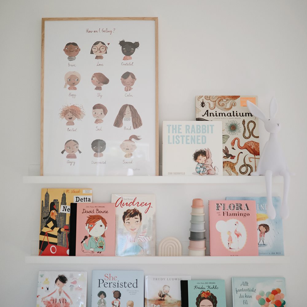 mushie Kinderzimmerposter 50x70cm Feelings
