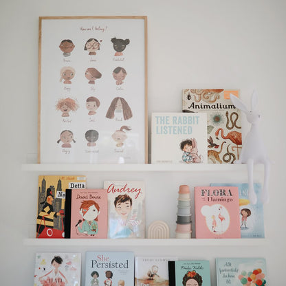mushie Kinderzimmerposter 50x70cm Feelings