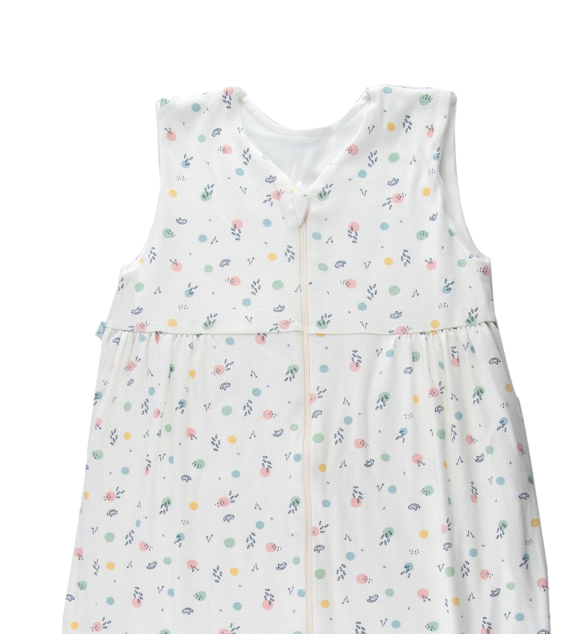 Popolini Übergangs Schlafsack 2-lagig Birdy Dots Rosa Baumwolle