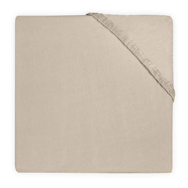 Jollein Spannbetttuch Jersey Nougat