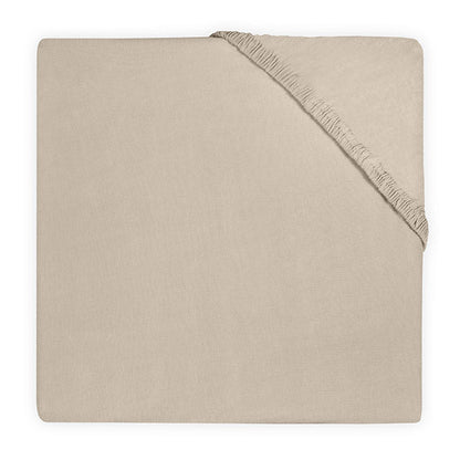 Jollein Spannbetttuch Jersey Nougat