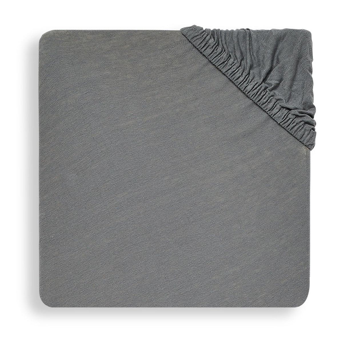 Jollein Spannbetttuch Jersey Grau