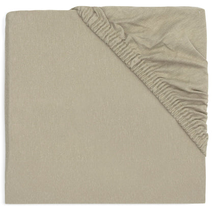 Jollein Spannbetttuch Jersey Olive