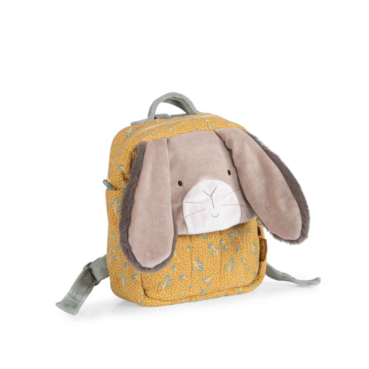 Moulin Roty Baby Kinder Rucksack Les Trois Lapins - Ocker 3J+