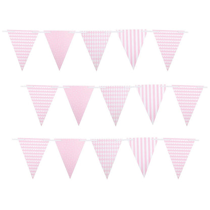 Jabadabado Papier Wimpelkette Bleu oder Rosé