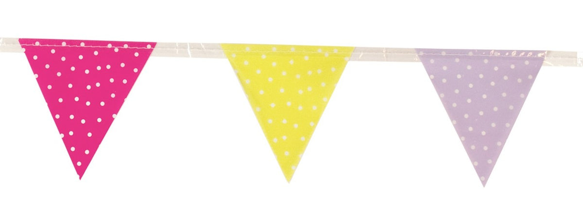 Jabadabado Mini Wimpelkette Bunt