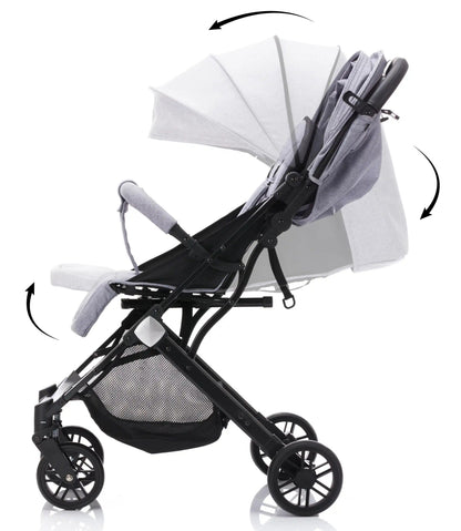 Fillikid Sportwagen fill Styler Elite Stone Grau