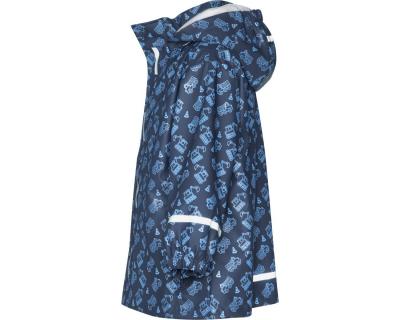 Playshoes Regenjacke Regen-Mantel Baustelle allover