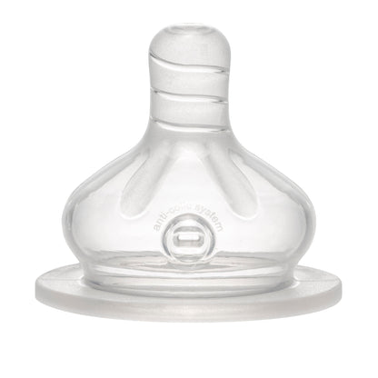 NIP Weithals Trinkssauger Silikon Cherry Rund